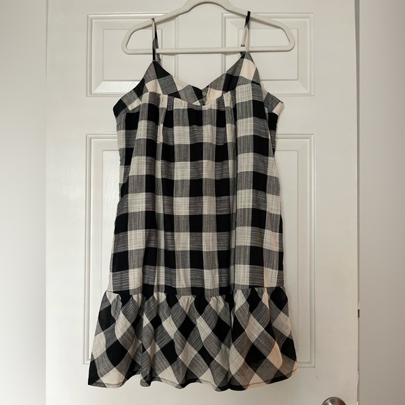 True Craft Dresses & Skirts - True Craft Black and White Plaid Dress | Size XL | NEW